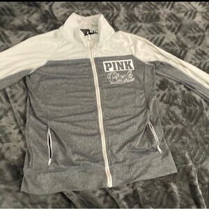 Victoria's Secret Gray and White Jacket
